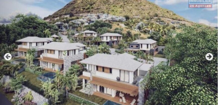A vendre une luxueuse villa accessible aux Malgaches et aux étrangers située dans un prestigieux morcellement sécurisé à Rivière Noire