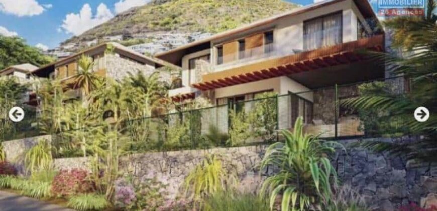 A vendre une luxueuse villa accessible aux Malgaches et aux étrangers située dans un prestigieux morcellement sécurisé à Rivière Noire