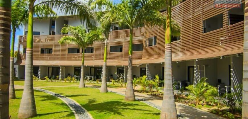 En vente appartements RES accessible aux Malgaches et aux étrangers situés dans une splendide résidence à Trou aux Biches