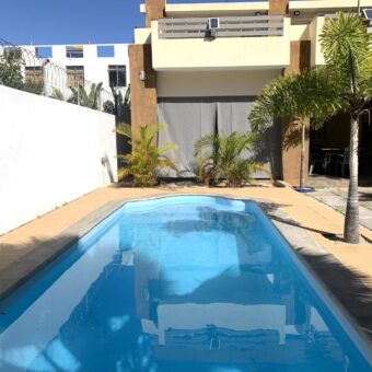 Location d’une charmante villa avec piscine dans un quartier résidentiel de Flic en Flac