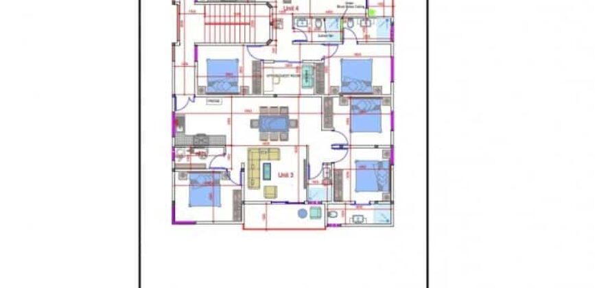 Investissez dans un projet de 5 appartements avec piscine commune, situé dans un quartier résidentiel et paisible à Flic en Flac