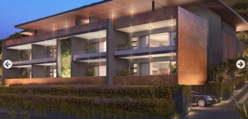 A vendre : Projet d’appartements accessibles aux étrangers, dans un cadre paisible avec vue imprenable à Tamarin