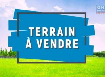 A vendre : Terrain de 613 m² situé au Morcellement Belle Vue d’Albion.