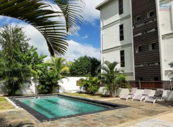 Location d’un magnifique appartement récent dans une résidence sécurisée avec piscine commune à Rivière Noire.