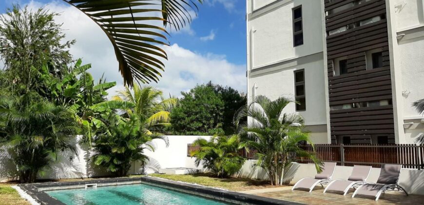 Location d’un magnifique appartement récent dans une résidence sécurisée avec piscine commune à Rivière Noire.