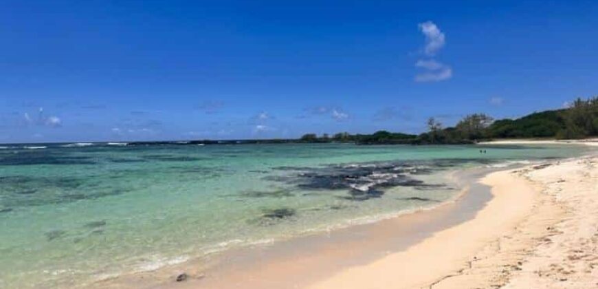 Location d’un magnifique appartement pieds dans l’eau dans la sérénité de Trou d’Eau Douce